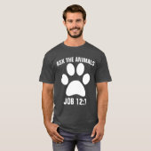 FRAG DER TIERE CAT-T - Shirt (Vorne ganz)