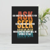 frag einladung (Stehend Vorderseite)