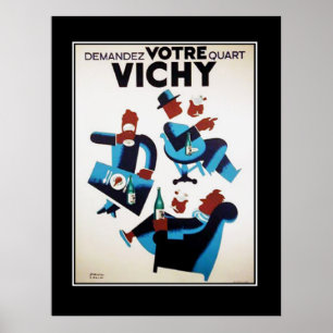 Frag für deinen Zug Vintage demandez votre quart Poster