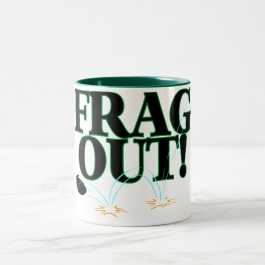 Frag heraus zweifarbige tasse (Mittel)
