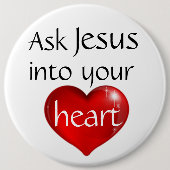Frag Jesus Button (Vorderseite)