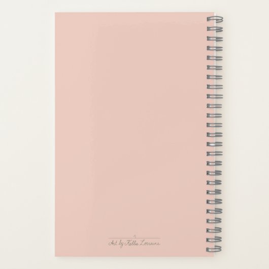 Frag Knock Scripture Verse Spiral Notebook Notizblock (Rückseite)