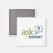 Frag Magnet (Vorderseite/Rückseite)