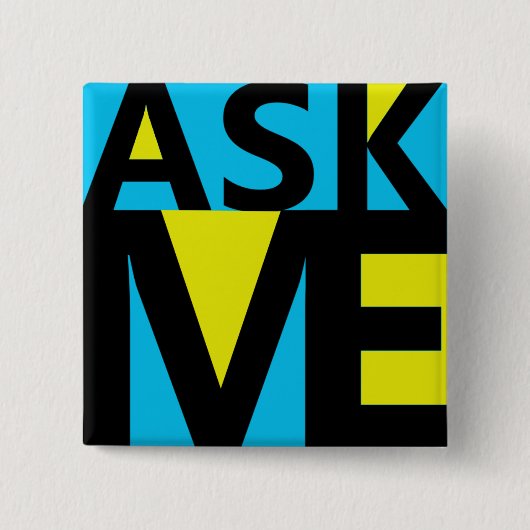 Frag Me - Dokumentationstasten des Museums Button (Vorderseite)