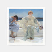 Frag Me No more von Alma Tadema Wedding Serviette (Vorderseite)