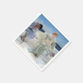 Frag Me No more von Alma Tadema Wedding Serviette (Ecke)