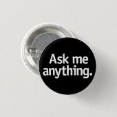 Frag mich alles. button (Vorne & Hinten)