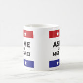Frag mich nach Medicare-Mug Kaffeetasse (Mittel)