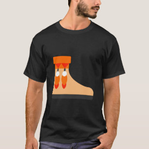Frag mich nach meinen Mokassins Mokassin Schuh Wei T-Shirt