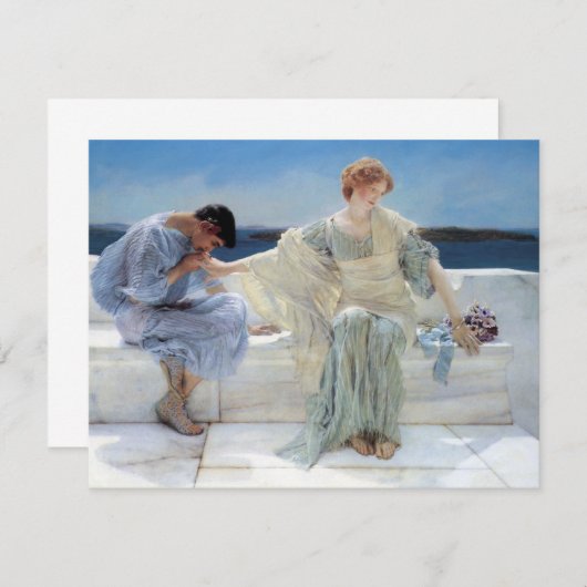 Frag mich nicht mehr von Sir Lawrence Alma Tadema (Vorne/Hinten)