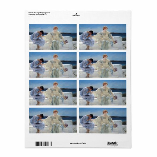 Frag mich nicht mehr von Sir Lawrence Alma Tadema (Vorne)