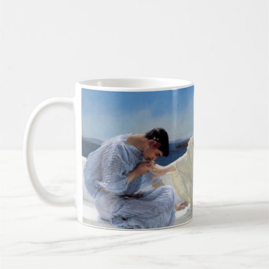 Frag mich nicht mehr von Sir Lawrence Alma Tadema Kaffeetasse (Links)
