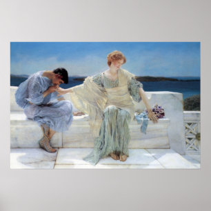 Frag mich nicht mehr von Sir Lawrence Alma Tadema Poster