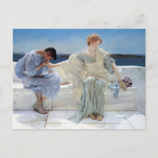 Frag mich nicht mehr von Sir Lawrence Alma Tadema Postkarte (Vorderseite)