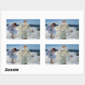 Frag mich nicht mehr von Sir Lawrence Alma Tadema Rechteckiger Aufkleber (Blatt)