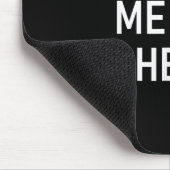 Frag mich nicht um Hilfe, Lustig, Witze, Sarkastis Mousepad (Ecke)