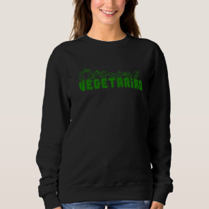 Frag mich nicht, warum ich Veganer bin Gemüse Vege Sweatshirt