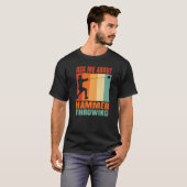 Frag mich über Hammerwerfen   T-Shirt (Vorne ganz)