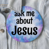 frag mich über Jesus Button (Beispiel)