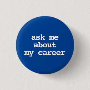 frag mich über meine Karriere-Typografie Button