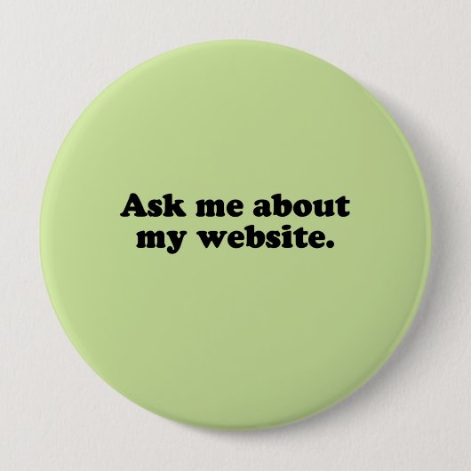 FRAG MICH ÜBER MEINE WEBSITE BUTTON (Vorderseite)