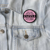 Frag mich über meinen Zazzle-Shop Button (Beispiel)