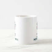 Frag mich über Mitochondrien – Biologielehrer Kaffeetasse (Mittel)