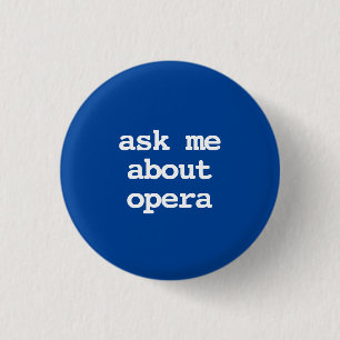 frag mich über Operntypografie Button