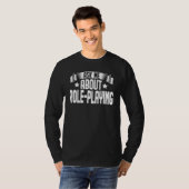 Frag mich über Rollenspiele Rollenspiele T-Shirt (Vorne ganz)
