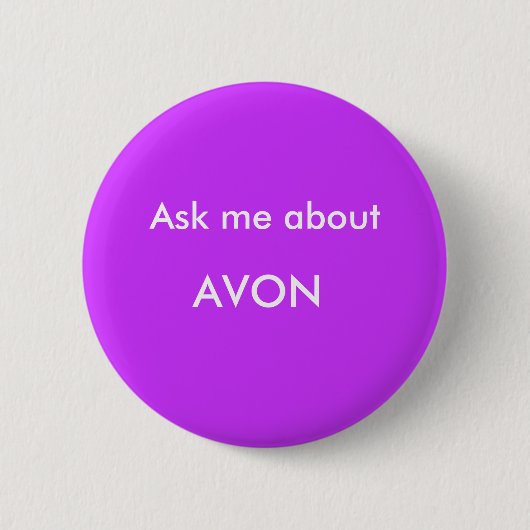 Frag mir, AVON Button (Vorderseite)