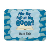 Frag mir, ich habe ein Buch! Magnet (Horizontal)