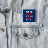Frag mir, ich kann Ihnen helfen, sich zu wählen bl Button (Beispiel)