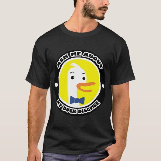 Frag mir meine Entendecke. T-Shirt (Vorderseite)