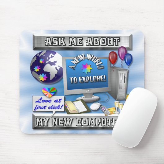 FRAG MIR! ~ Mousepad (Mit Mouse)