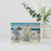 Frag mir nicht mehr, Lawrence Alma-Tadema Postkarte (Stehend Vorderseite)
