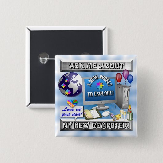 FRAG MIR! Schaltfläche 2 Button (Vorne & Hinten)