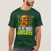 frag mir über Burger T-Shirt (Vorderseite)