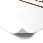 Frag mir über Chemie Poster (Ecke)