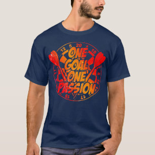 Frag mir über Darts Vintag Funny Dart Player T-Shirt