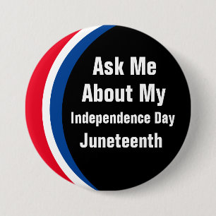 Frag mir über den Juneteent-Button "Meine Unabhäng Button