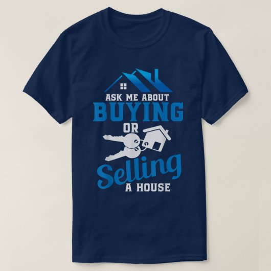 Frag mir über den Kauf oder Verkauf eines Immobili T-Shirt (Design vorne)
