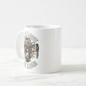 Frag mir über Drag Racing Kaffeetasse (Vorderseite Links)