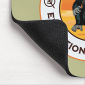 Frag mir über Evolutionsbiologie Chimpanzee Ape Mousepad (Ecke)
