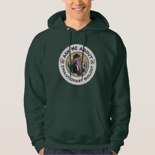 Frag mir über Evolutionsbiologie Wooly Mammoth Hoodie