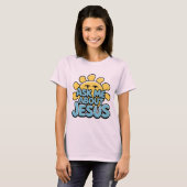 Frag mir über Jesus T-Shirt (Vorne ganz)