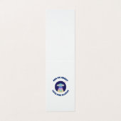 Frag mir über Katzen und Außerirdischen Visitenkarten (Außenseite Aufgefaltet)