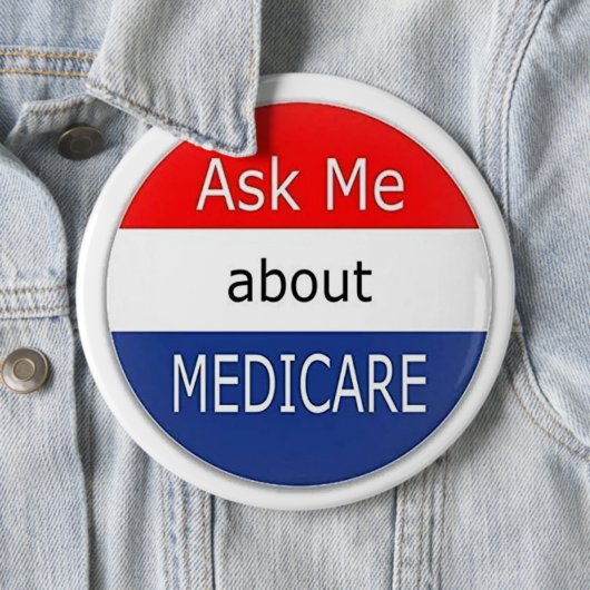 Frag mir über Medicare Button (Beispiel)
