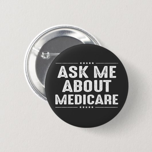 frag mir über Medicare Button (Vorne & Hinten)