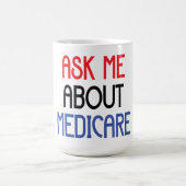 FRAG MIR ÜBER MEDICARE KAFFEETASSE (Mittel)