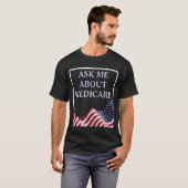 Frag mir über Medicare T-Shirt (Vorne ganz)